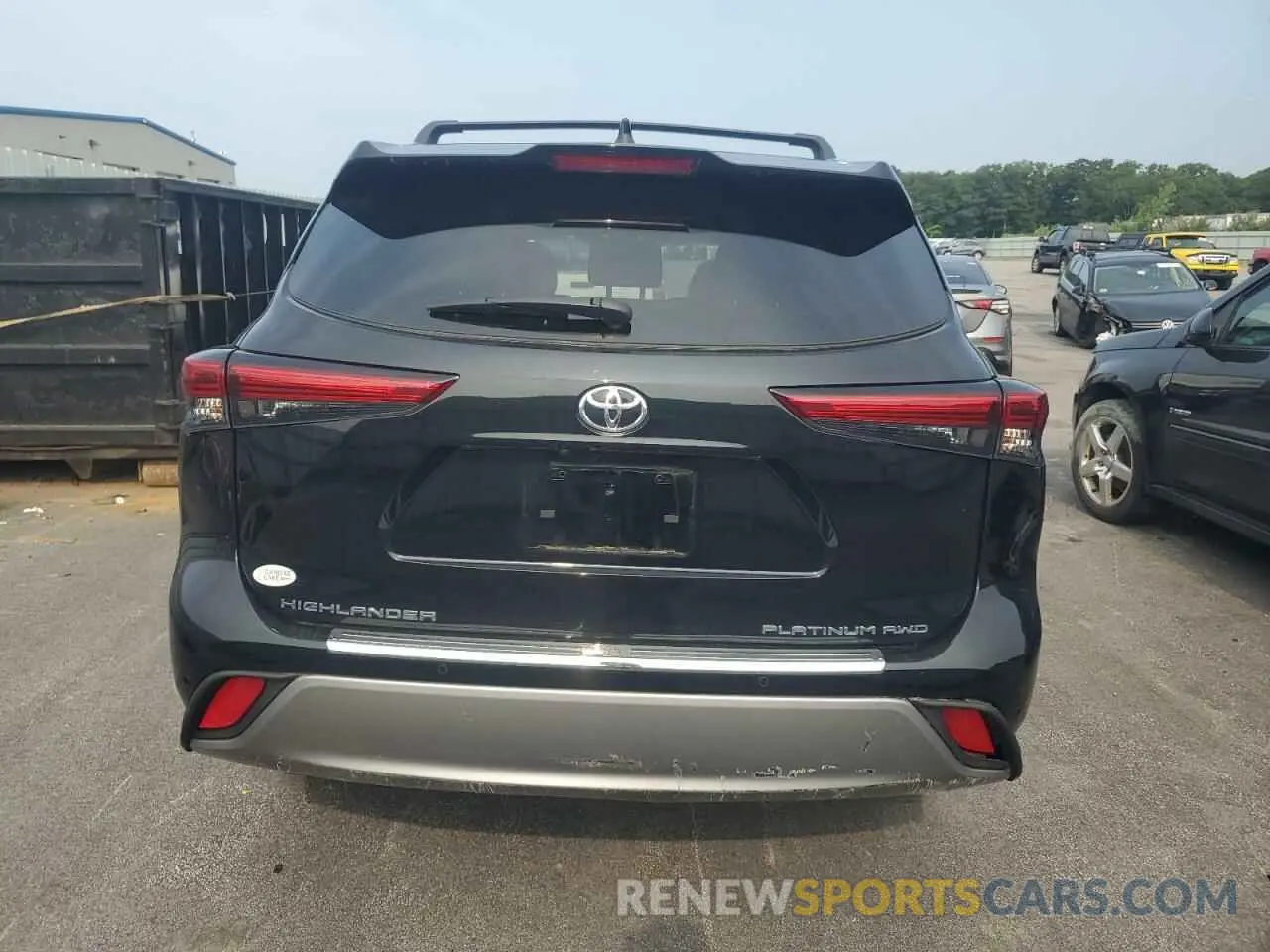 6 Photograph of a damaged car 5TDKDRBH3PS004636 TOYOTA HIGHLANDER 2023
