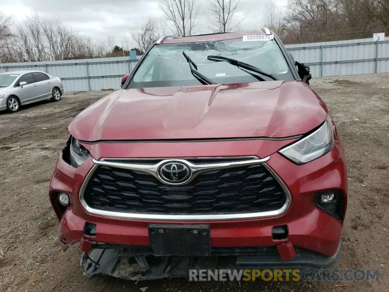 5 Photograph of a damaged car 5TDKDRBH3PS006015 TOYOTA HIGHLANDER 2023