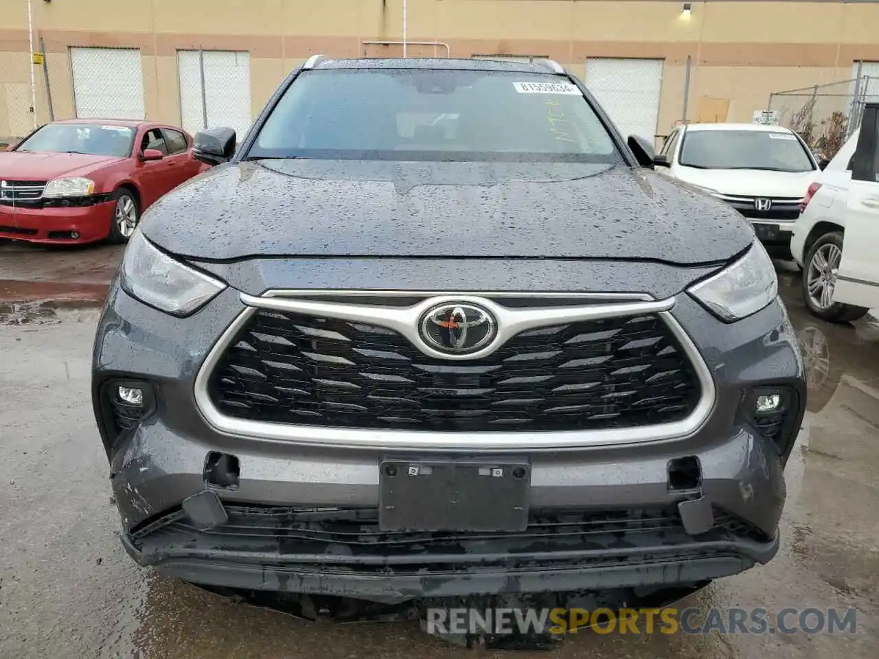 5 Photograph of a damaged car 5TDKDRBH3PS027513 TOYOTA HIGHLANDER 2023