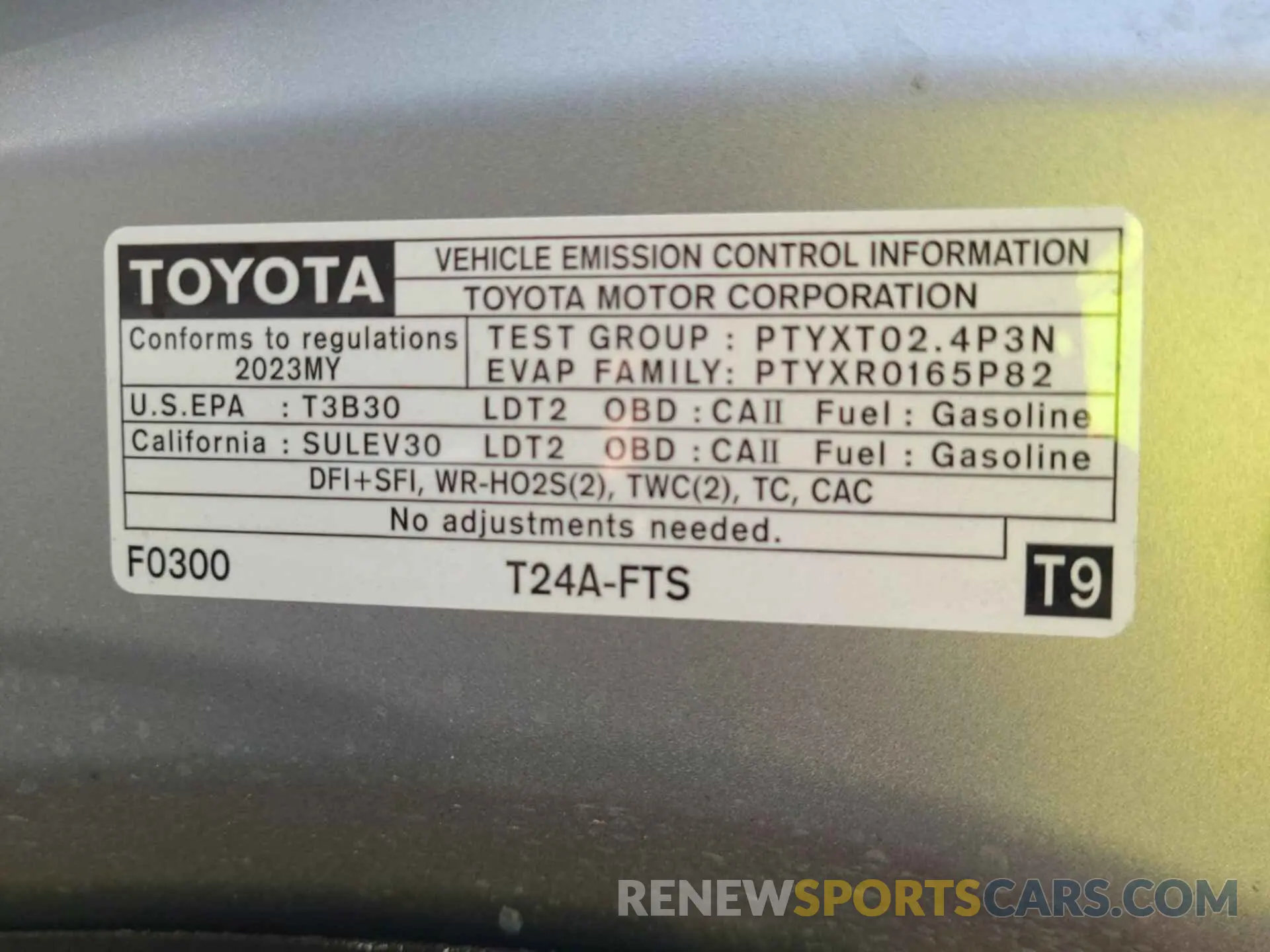 14 Photograph of a damaged car 5TDKDRBH3PS502805 TOYOTA HIGHLANDER 2023