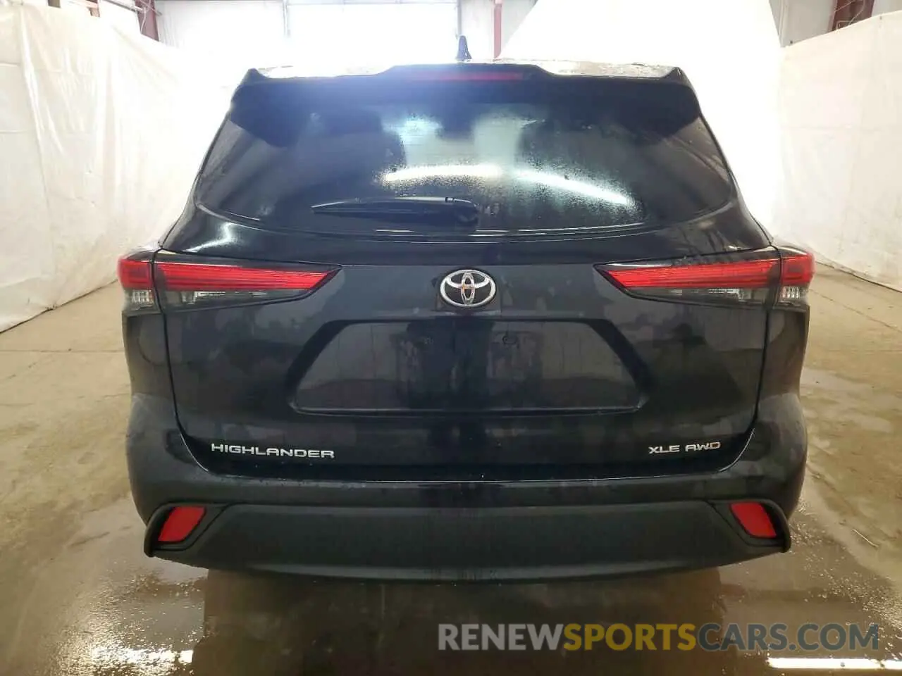 6 Photograph of a damaged car 5TDKDRBH3PS503355 TOYOTA HIGHLANDER 2023
