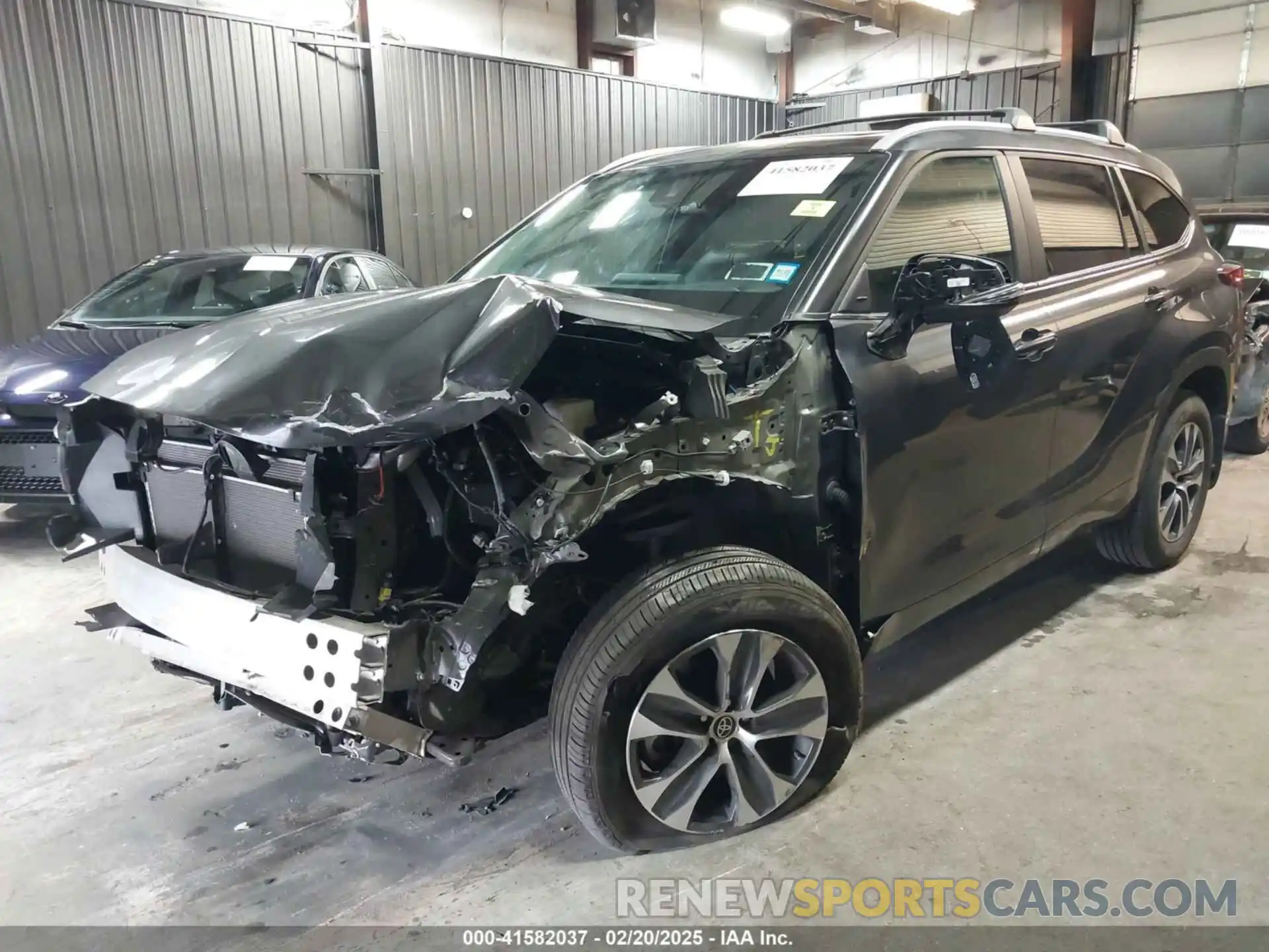 6 Photograph of a damaged car 5TDKDRBH4PS009022 TOYOTA HIGHLANDER 2023