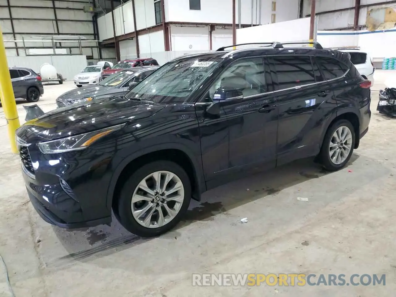 1 Photograph of a damaged car 5TDKDRBH5PS008204 TOYOTA HIGHLANDER 2023