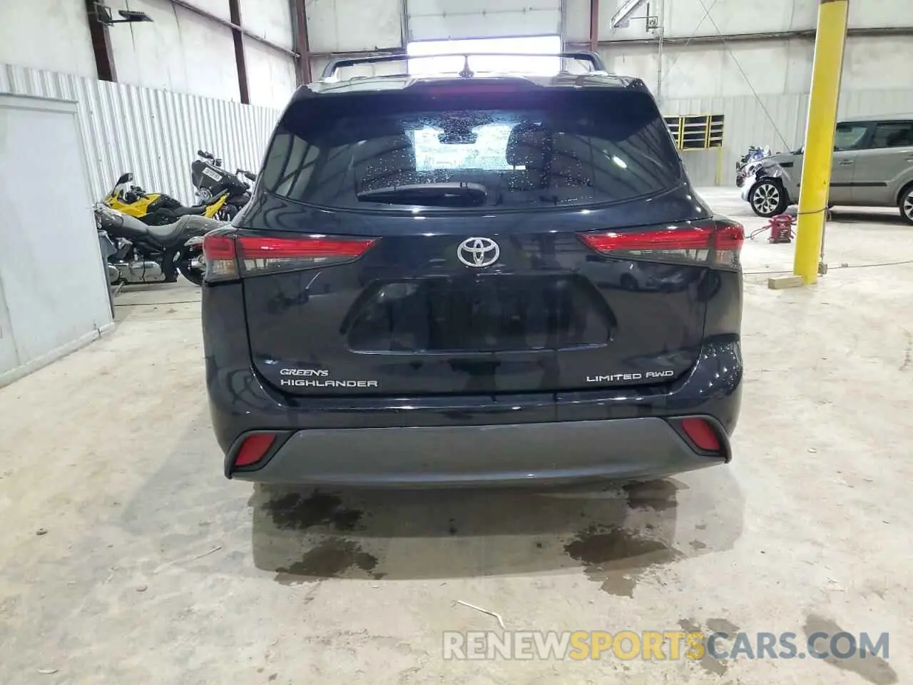 6 Photograph of a damaged car 5TDKDRBH5PS008204 TOYOTA HIGHLANDER 2023