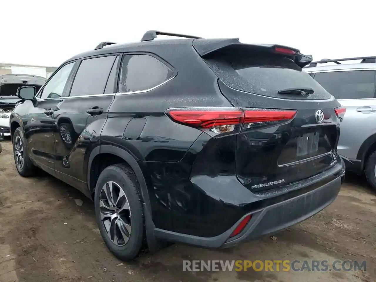 2 Photograph of a damaged car 5TDKDRBH5PS017761 TOYOTA HIGHLANDER 2023