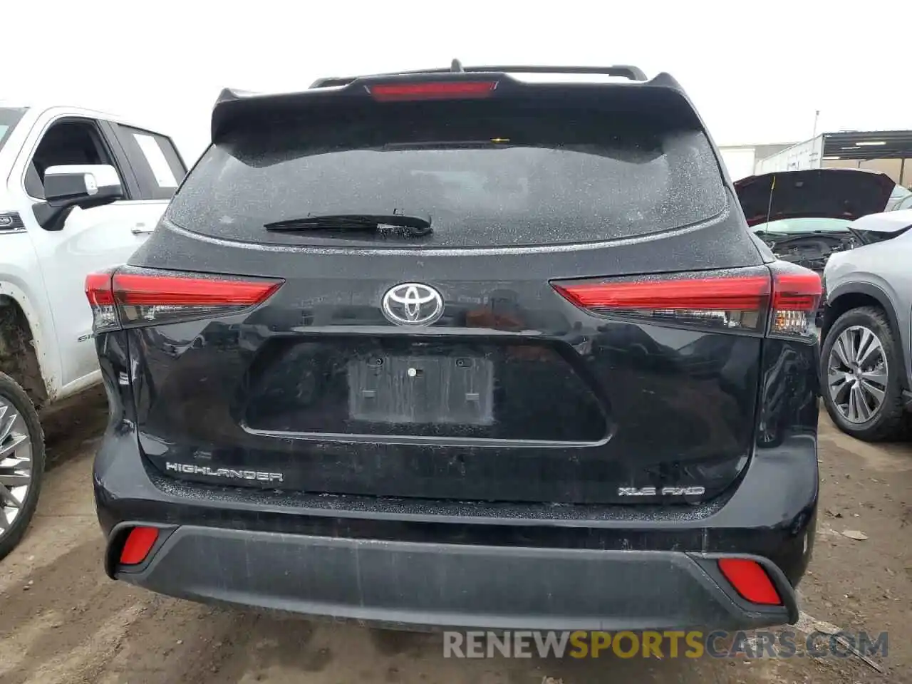 6 Photograph of a damaged car 5TDKDRBH5PS017761 TOYOTA HIGHLANDER 2023