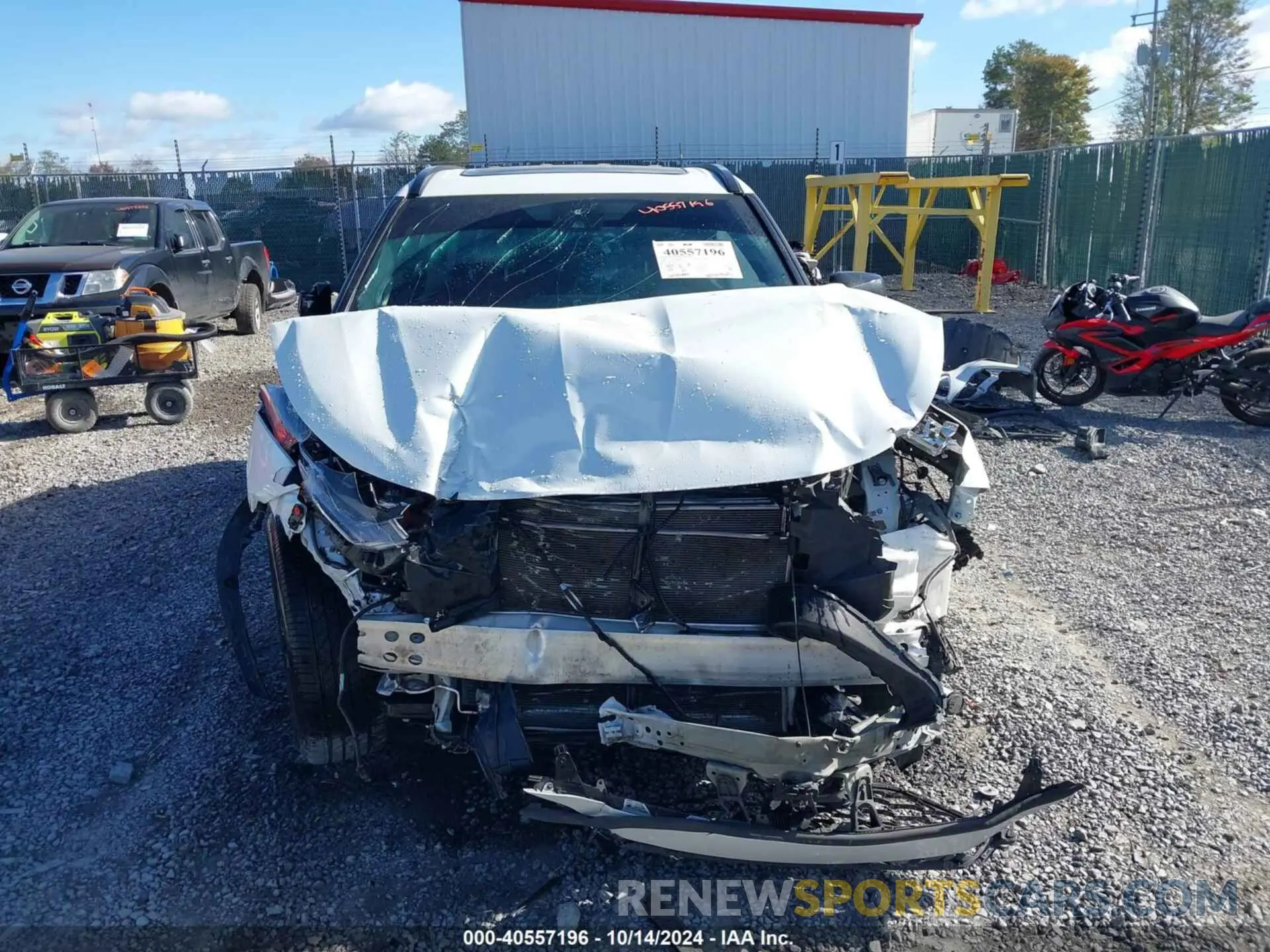 13 Photograph of a damaged car 5TDKDRBH5PS018439 TOYOTA HIGHLANDER 2023
