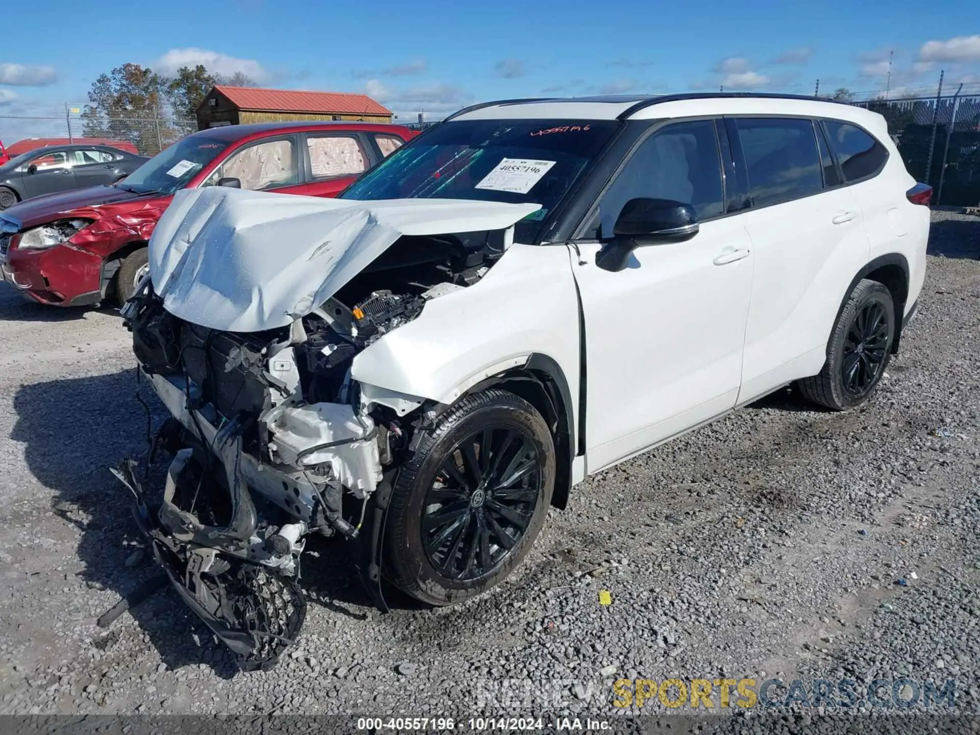2 Photograph of a damaged car 5TDKDRBH5PS018439 TOYOTA HIGHLANDER 2023