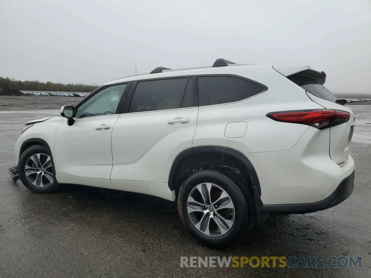 2 Photograph of a damaged car 5TDKDRBH5PS028565 TOYOTA HIGHLANDER 2023