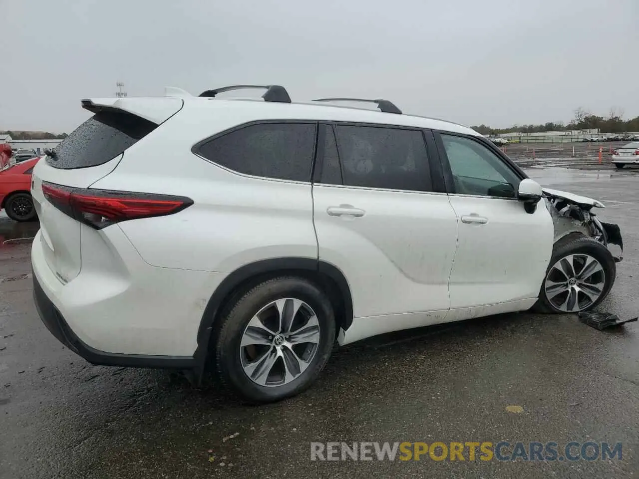 3 Photograph of a damaged car 5TDKDRBH5PS028565 TOYOTA HIGHLANDER 2023