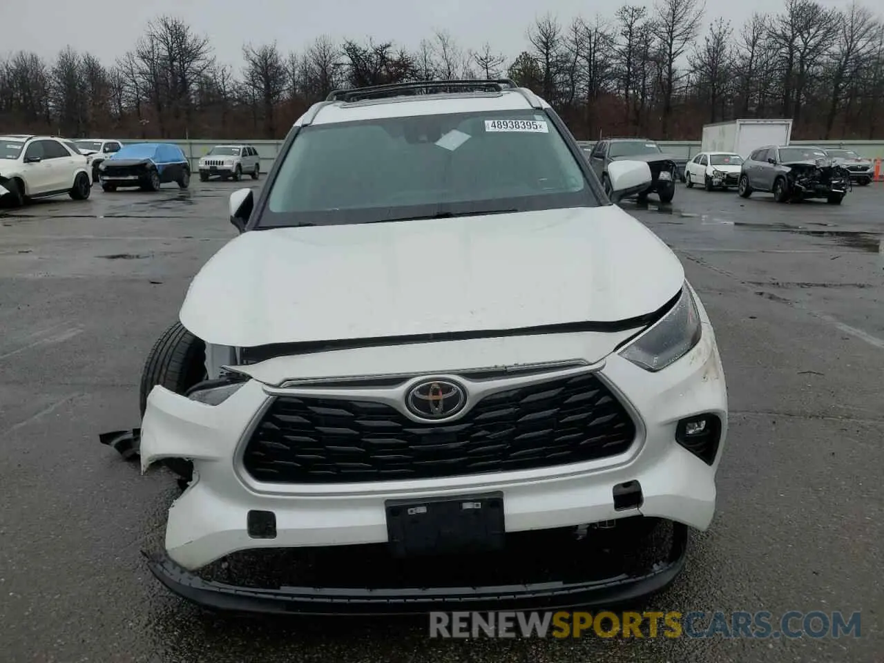 5 Photograph of a damaged car 5TDKDRBH5PS028565 TOYOTA HIGHLANDER 2023