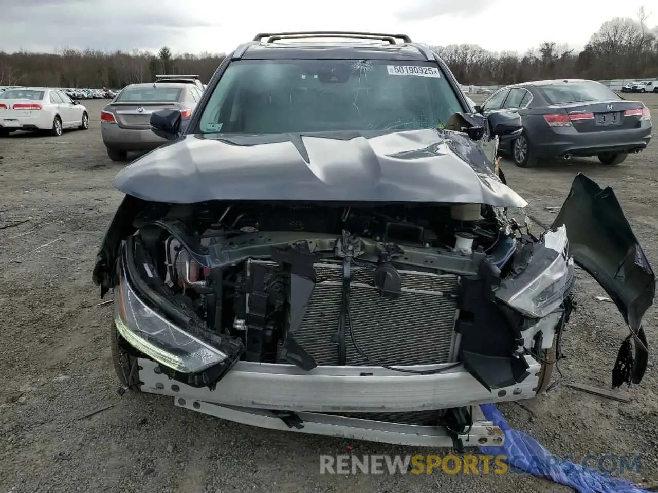 5 Photograph of a damaged car 5TDKDRBH5PS035287 TOYOTA HIGHLANDER 2023