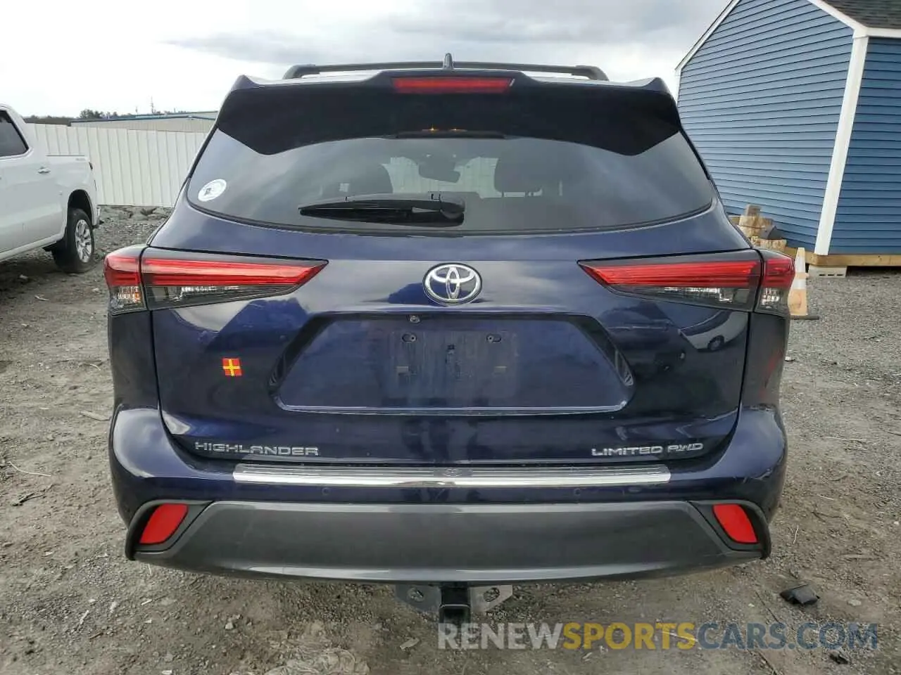 6 Photograph of a damaged car 5TDKDRBH5PS035287 TOYOTA HIGHLANDER 2023