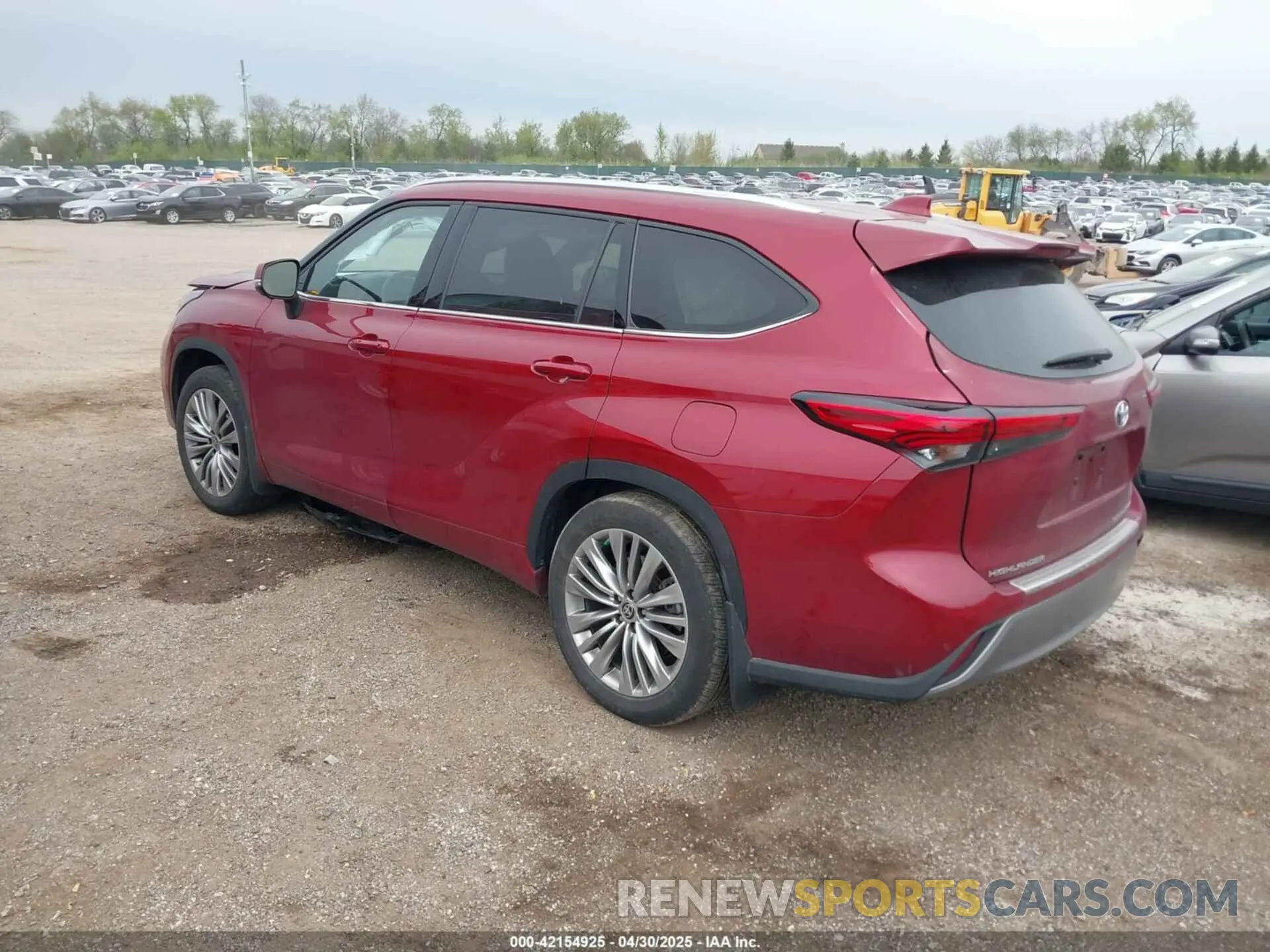 3 Photograph of a damaged car 5TDKDRBH5PS507133 TOYOTA HIGHLANDER 2023