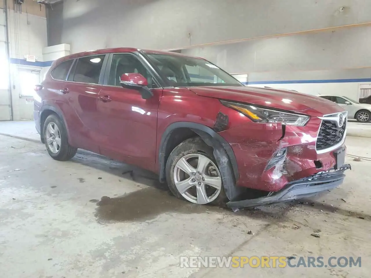 4 Photograph of a damaged car 5TDKDRBH6PS000595 TOYOTA HIGHLANDER 2023