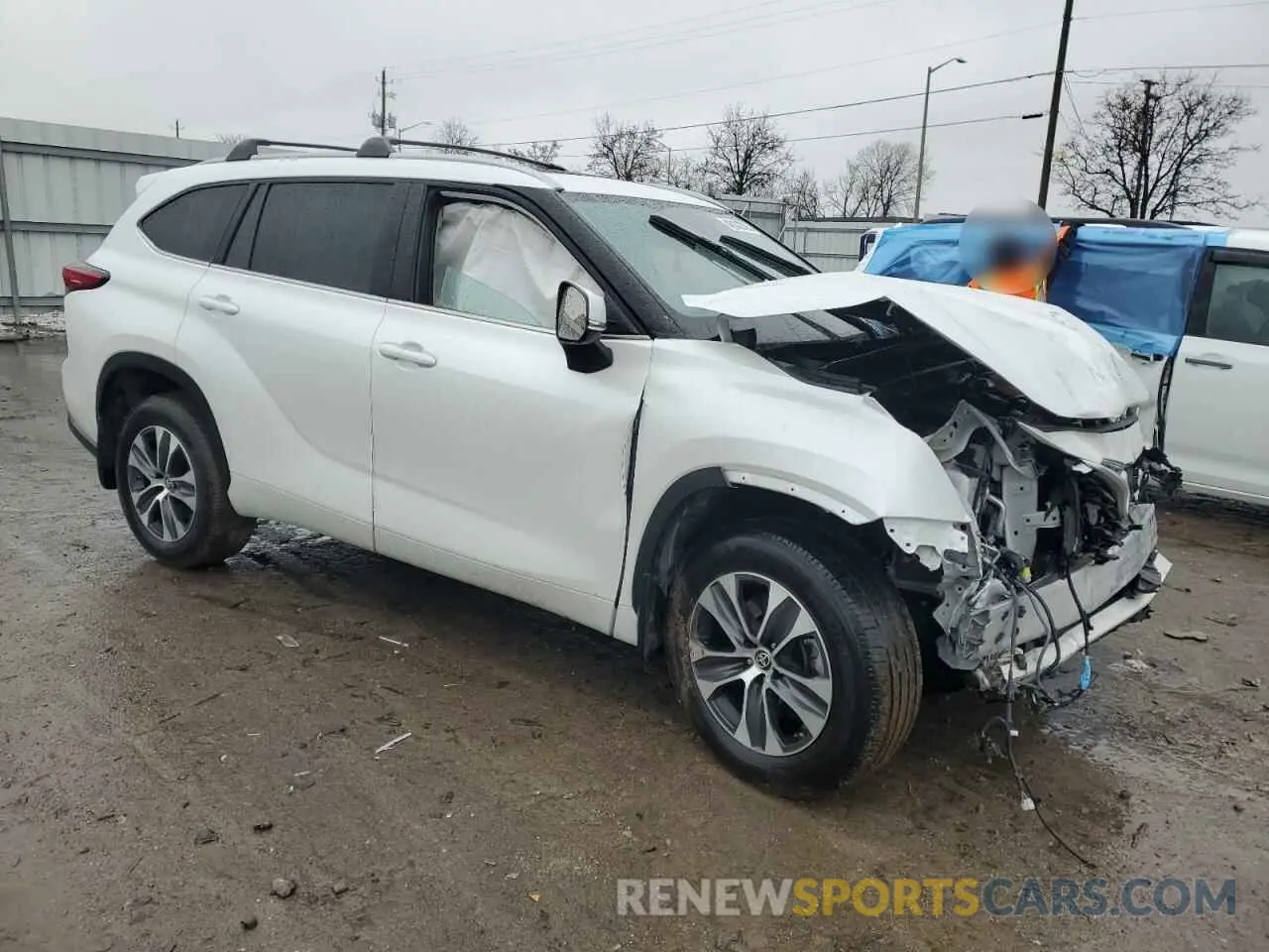 4 Photograph of a damaged car 5TDKDRBH6PS004792 TOYOTA HIGHLANDER 2023