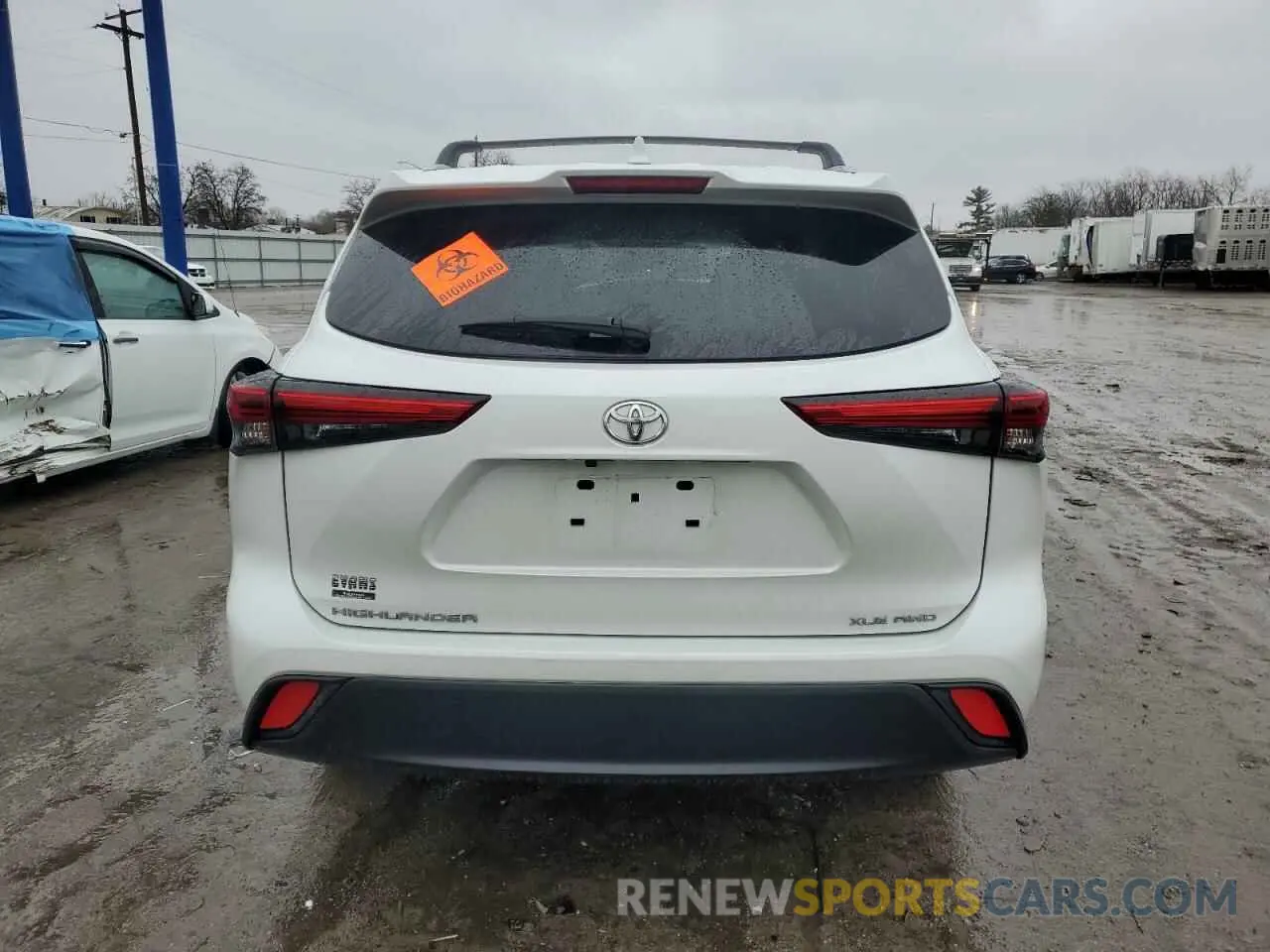 6 Photograph of a damaged car 5TDKDRBH6PS004792 TOYOTA HIGHLANDER 2023