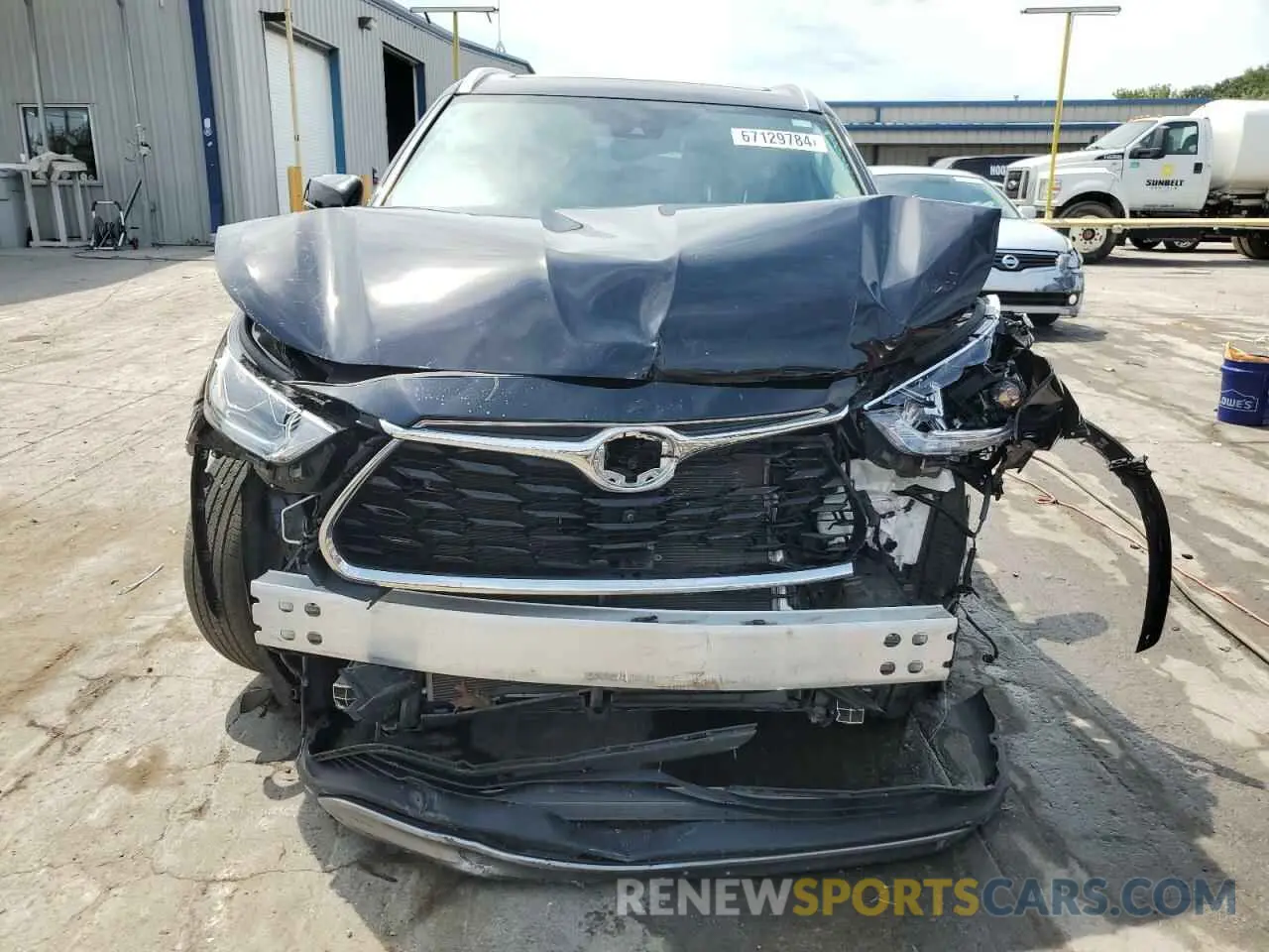 5 Photograph of a damaged car 5TDKDRBH6PS005294 TOYOTA HIGHLANDER 2023