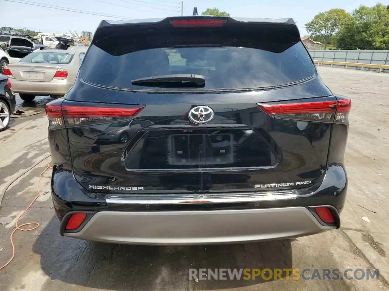 6 Photograph of a damaged car 5TDKDRBH6PS005294 TOYOTA HIGHLANDER 2023