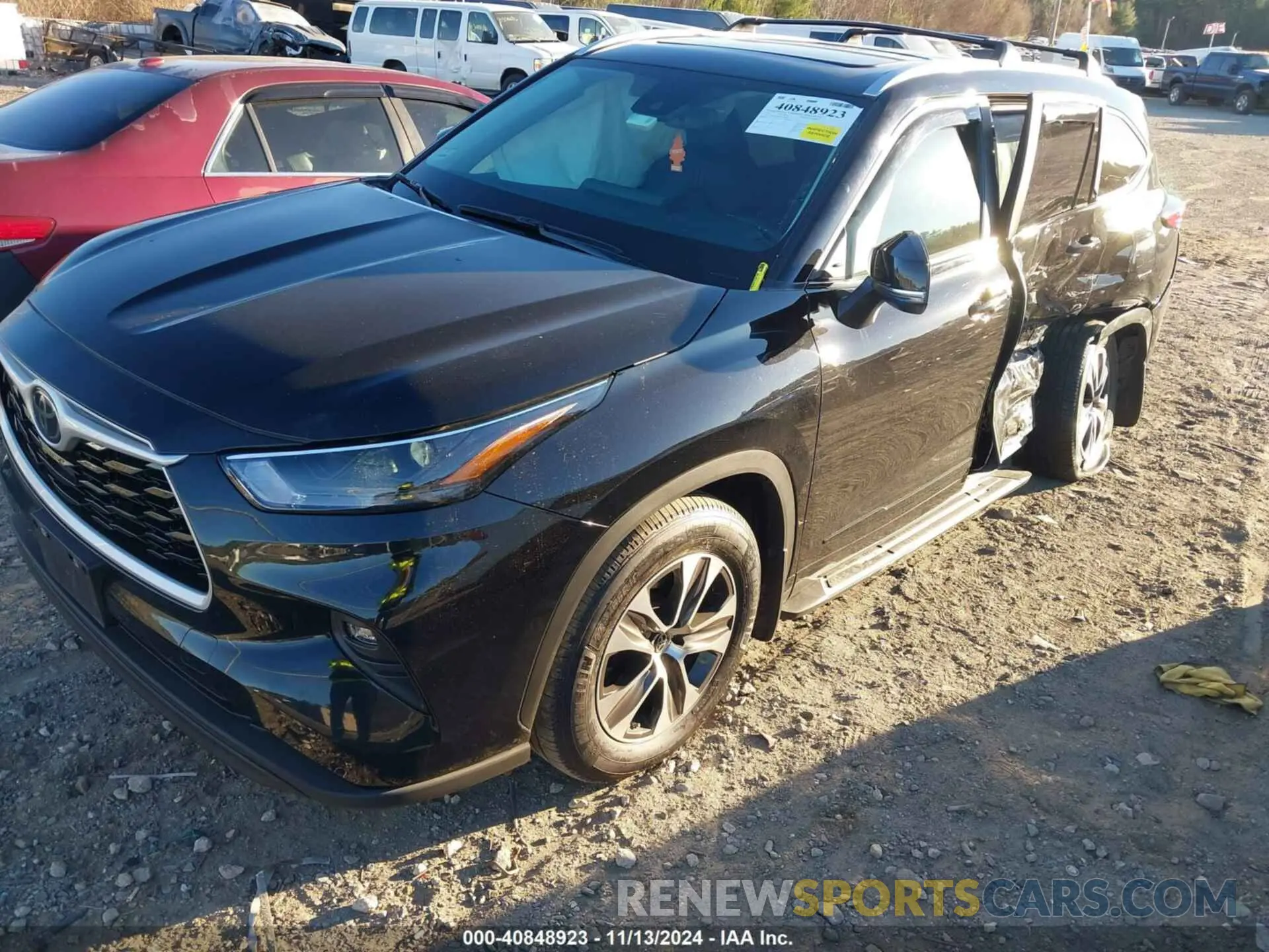 2 Photograph of a damaged car 5TDKDRBH6PS012682 TOYOTA HIGHLANDER 2023