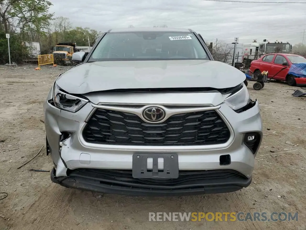5 Photograph of a damaged car 5TDKDRBH6PS027926 TOYOTA HIGHLANDER 2023
