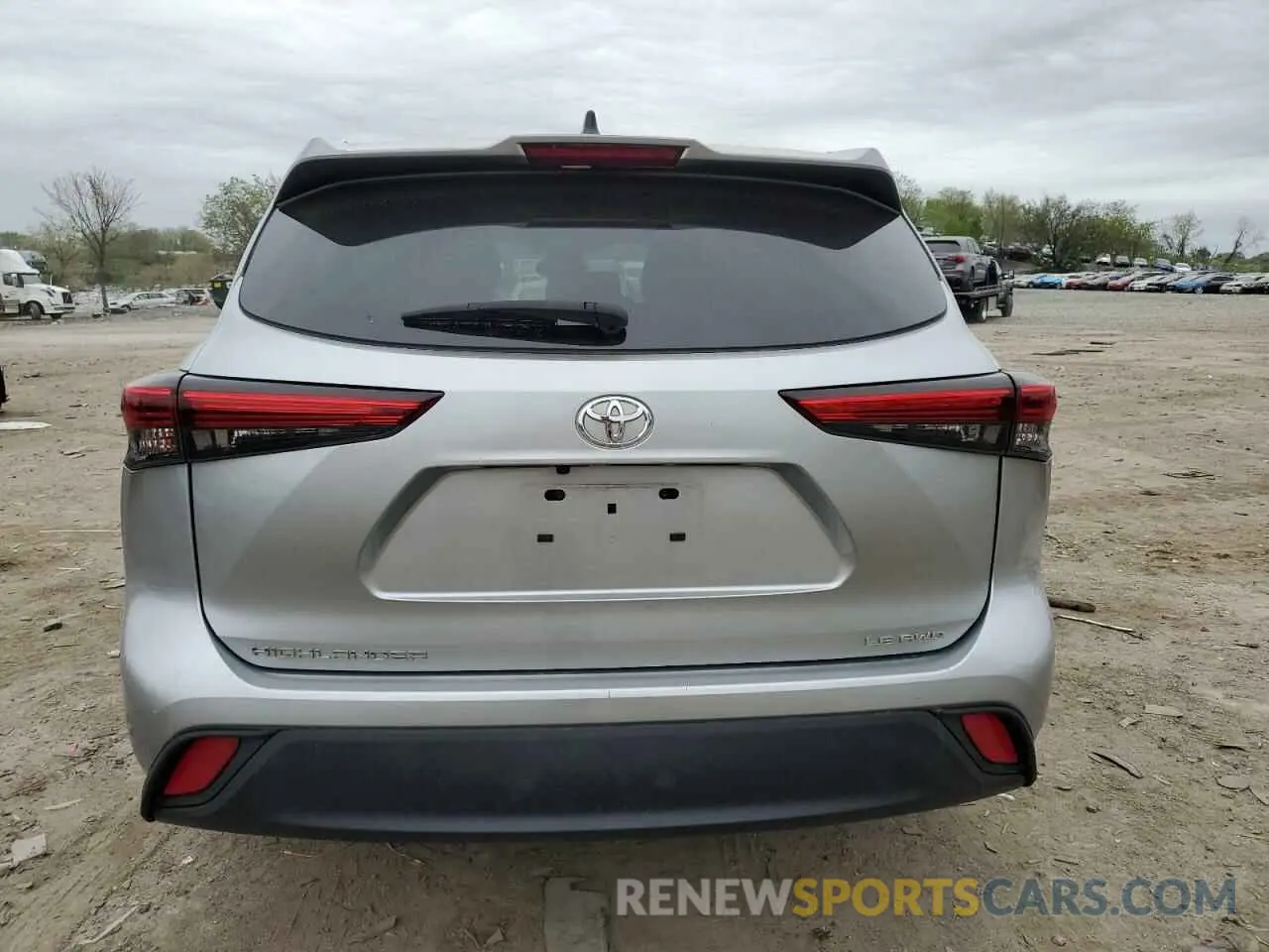 6 Photograph of a damaged car 5TDKDRBH6PS027926 TOYOTA HIGHLANDER 2023