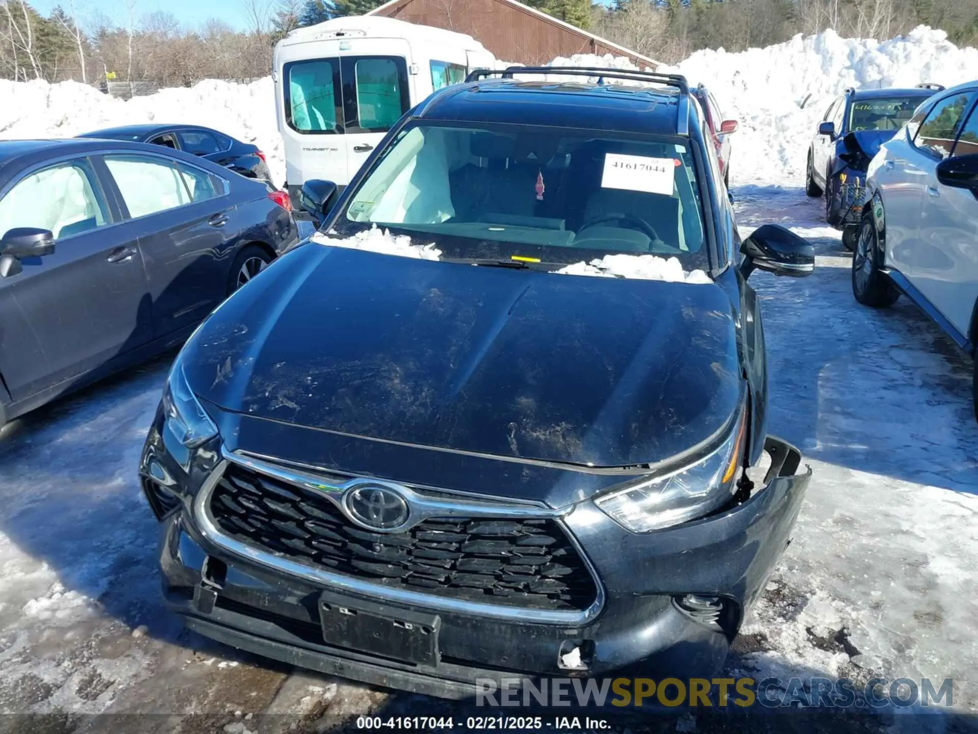 12 Photograph of a damaged car 5TDKDRBH6PS034374 TOYOTA HIGHLANDER 2023