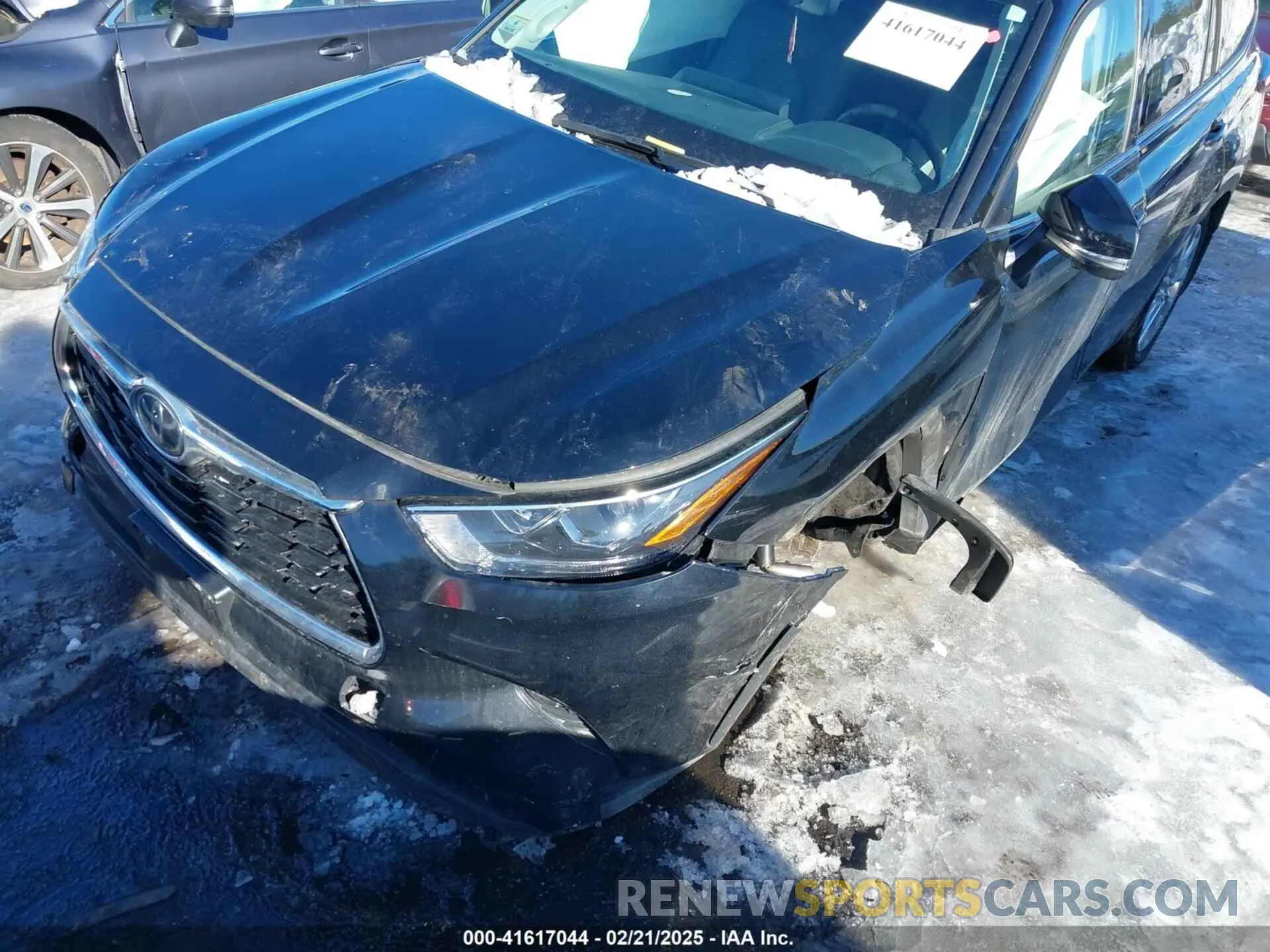 6 Photograph of a damaged car 5TDKDRBH6PS034374 TOYOTA HIGHLANDER 2023
