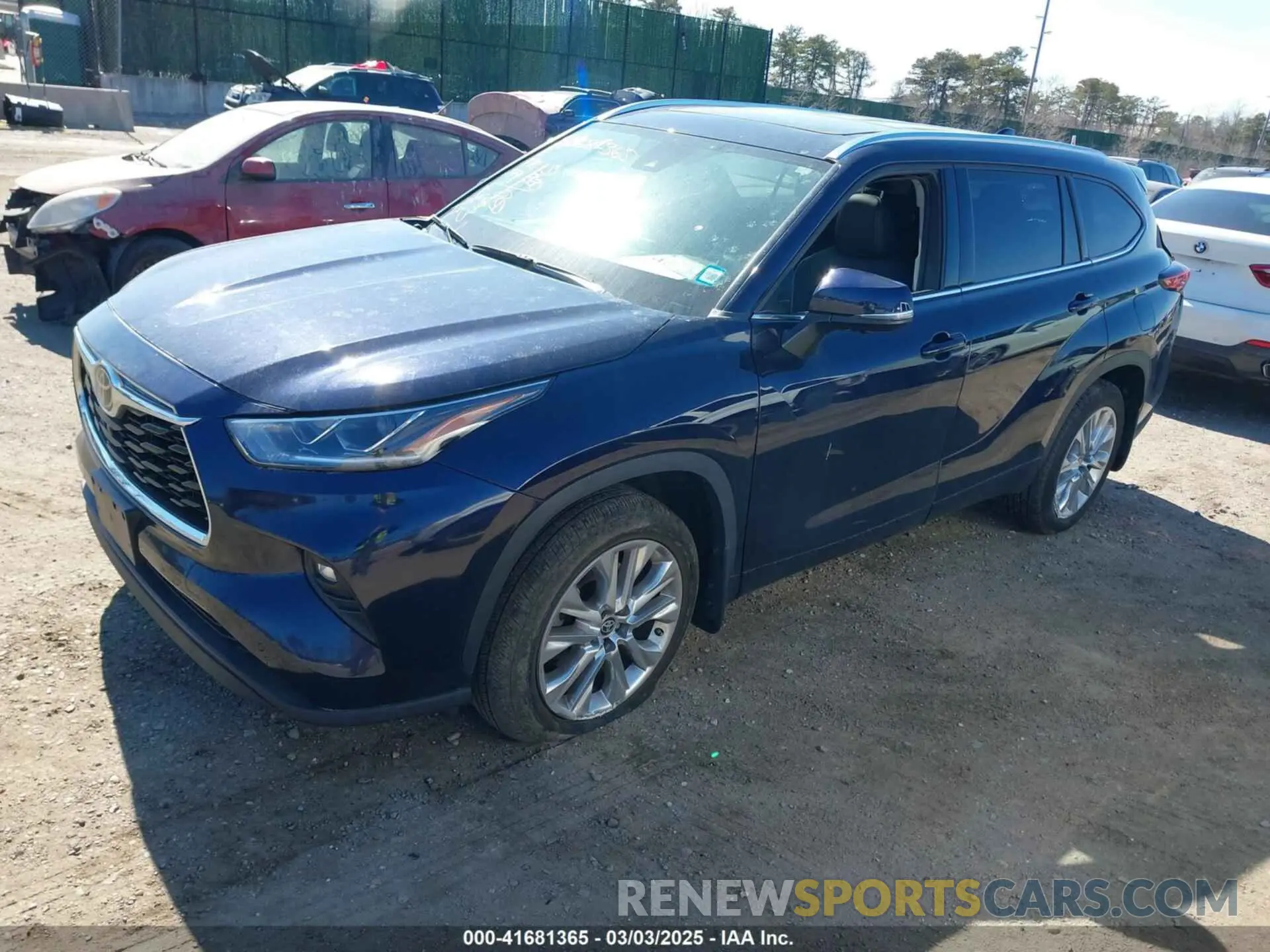2 Photograph of a damaged car 5TDKDRBH6PS035508 TOYOTA HIGHLANDER 2023