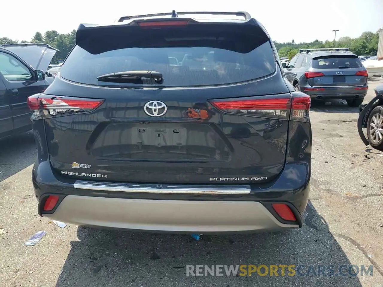 6 Photograph of a damaged car 5TDKDRBH6PS037128 TOYOTA HIGHLANDER 2023
