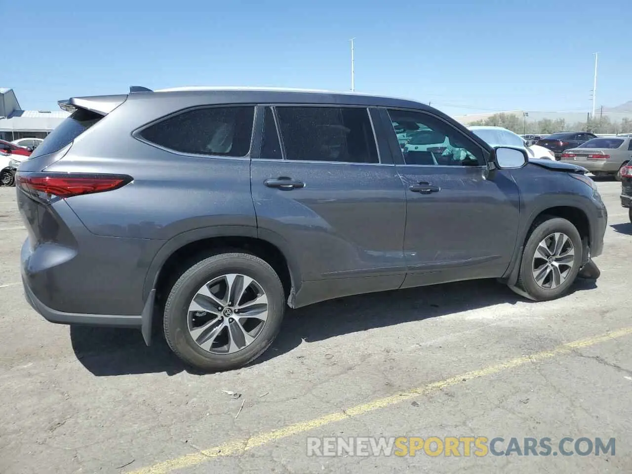 3 Photograph of a damaged car 5TDKDRBH6PS045651 TOYOTA HIGHLANDER 2023