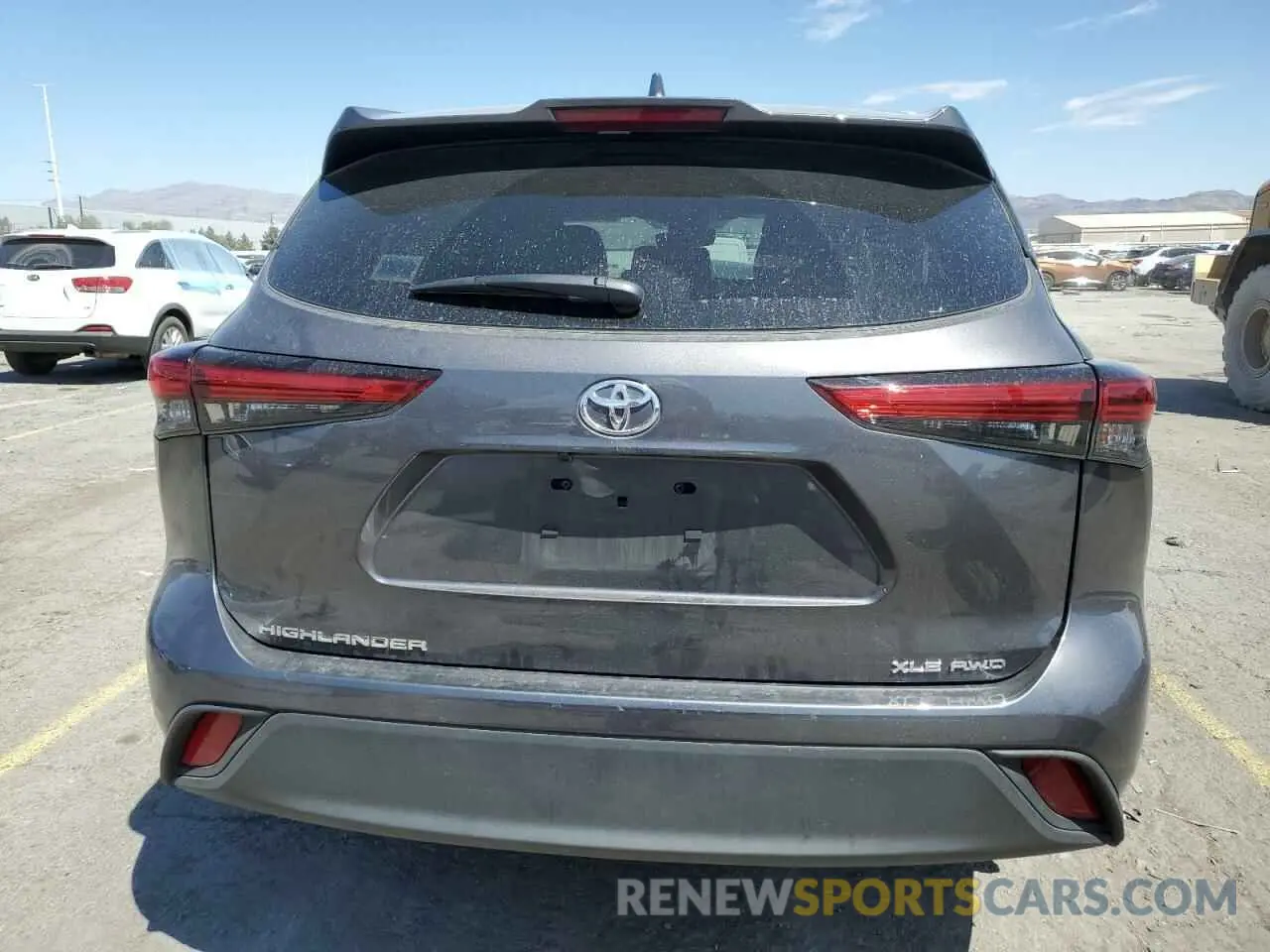 6 Photograph of a damaged car 5TDKDRBH6PS045651 TOYOTA HIGHLANDER 2023