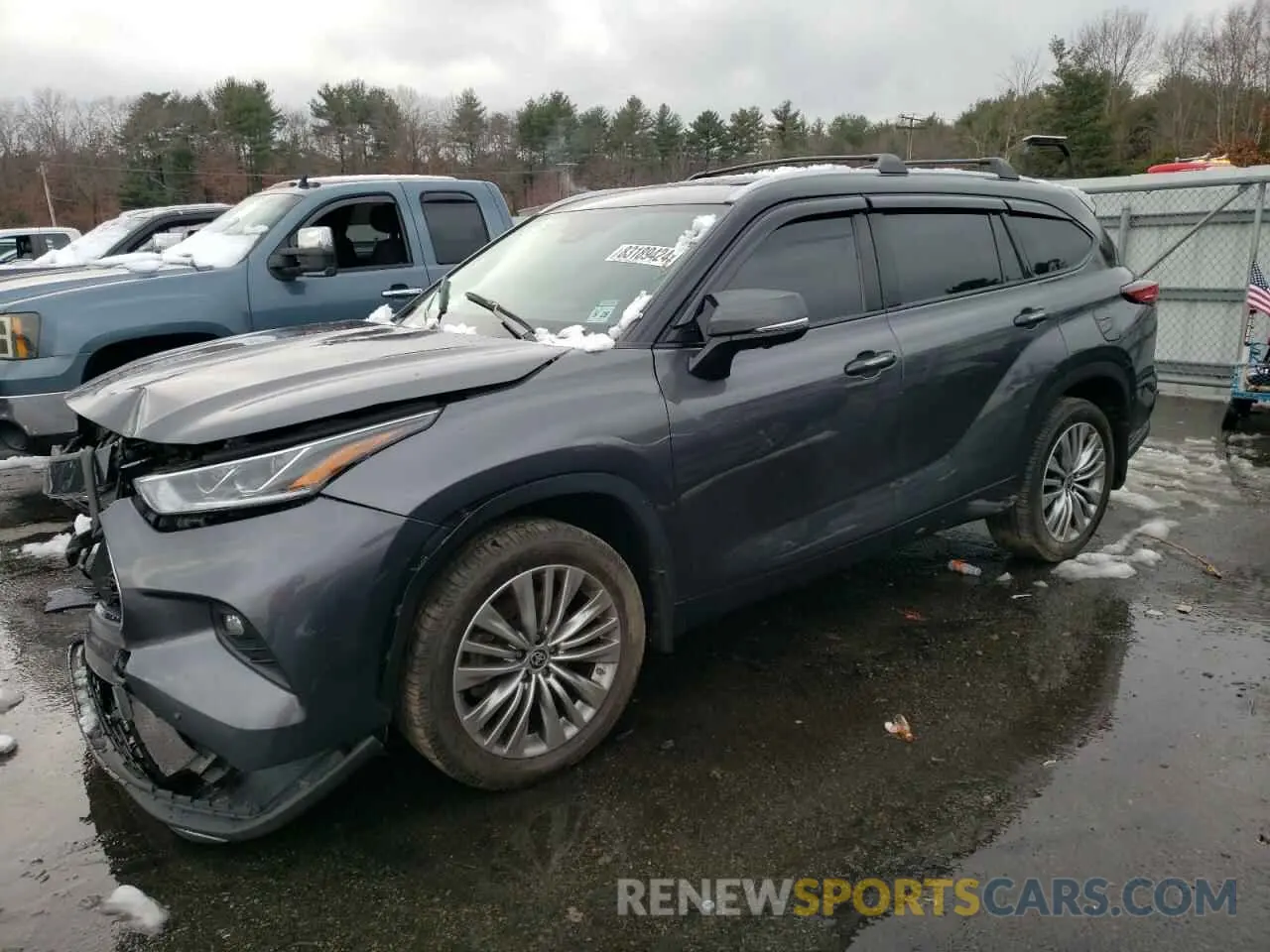 1 Photograph of a damaged car 5TDKDRBH6PS507304 TOYOTA HIGHLANDER 2023