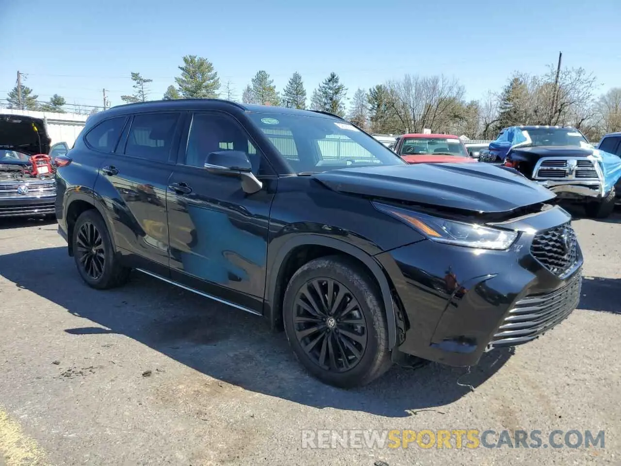 4 Photograph of a damaged car 5TDKDRBH6PS507450 TOYOTA HIGHLANDER 2023