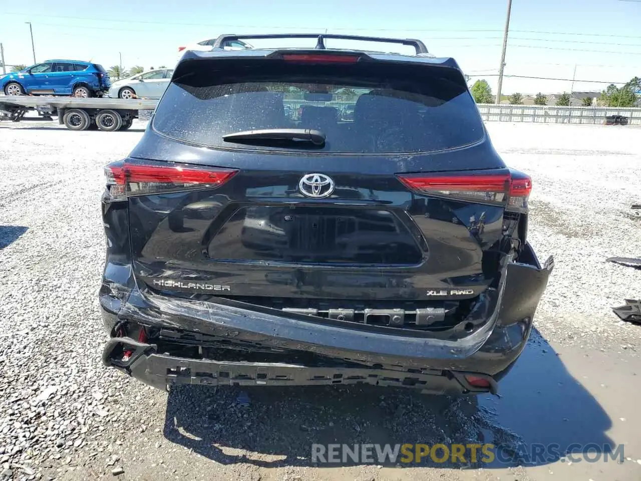 6 Photograph of a damaged car 5TDKDRBH6PS525608 TOYOTA HIGHLANDER 2023