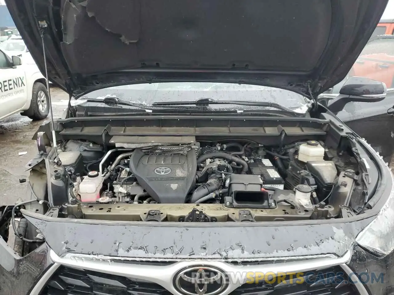 12 Photograph of a damaged car 5TDKDRBH7PS014067 TOYOTA HIGHLANDER 2023