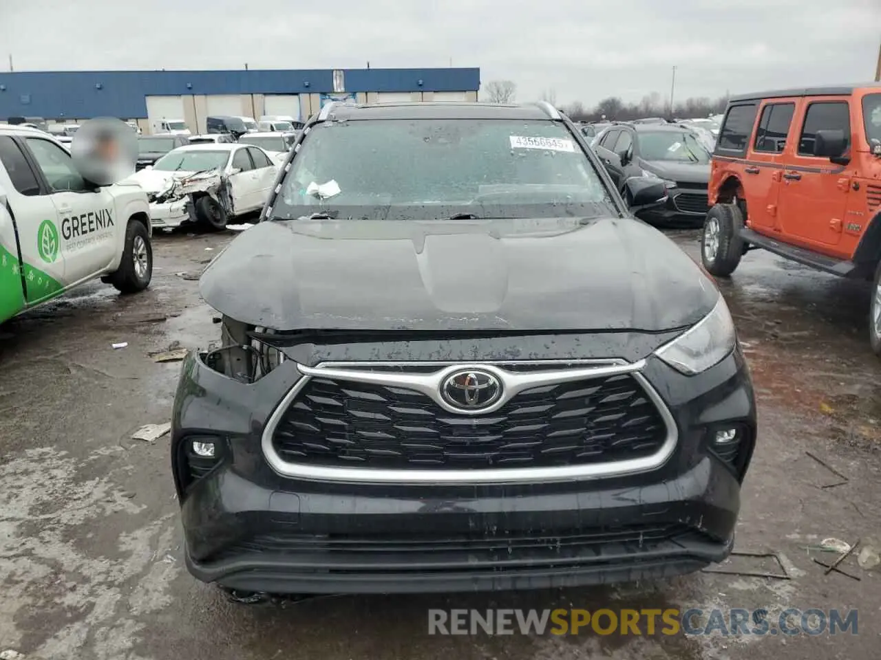 5 Photograph of a damaged car 5TDKDRBH7PS014067 TOYOTA HIGHLANDER 2023