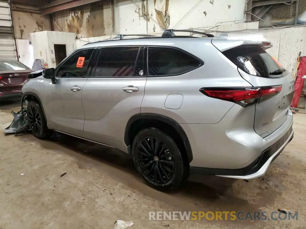 2 Photograph of a damaged car 5TDKDRBH7PS017132 TOYOTA HIGHLANDER 2023