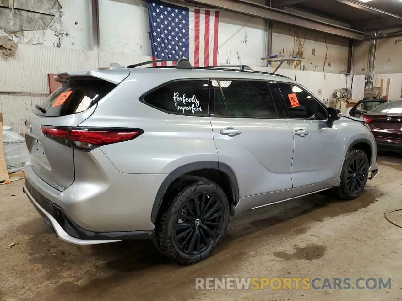 3 Photograph of a damaged car 5TDKDRBH7PS017132 TOYOTA HIGHLANDER 2023