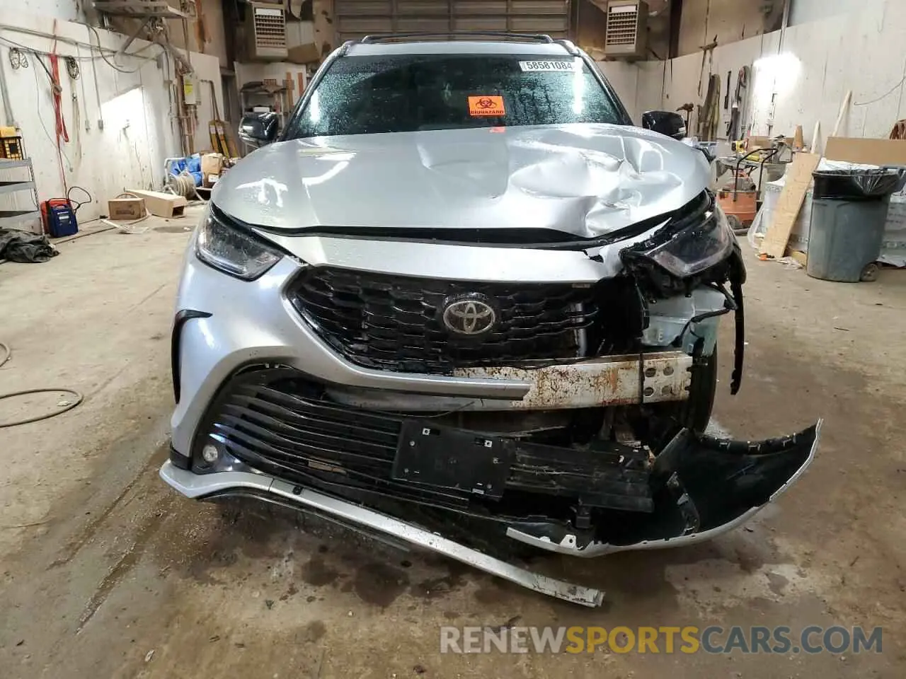 5 Photograph of a damaged car 5TDKDRBH7PS017132 TOYOTA HIGHLANDER 2023