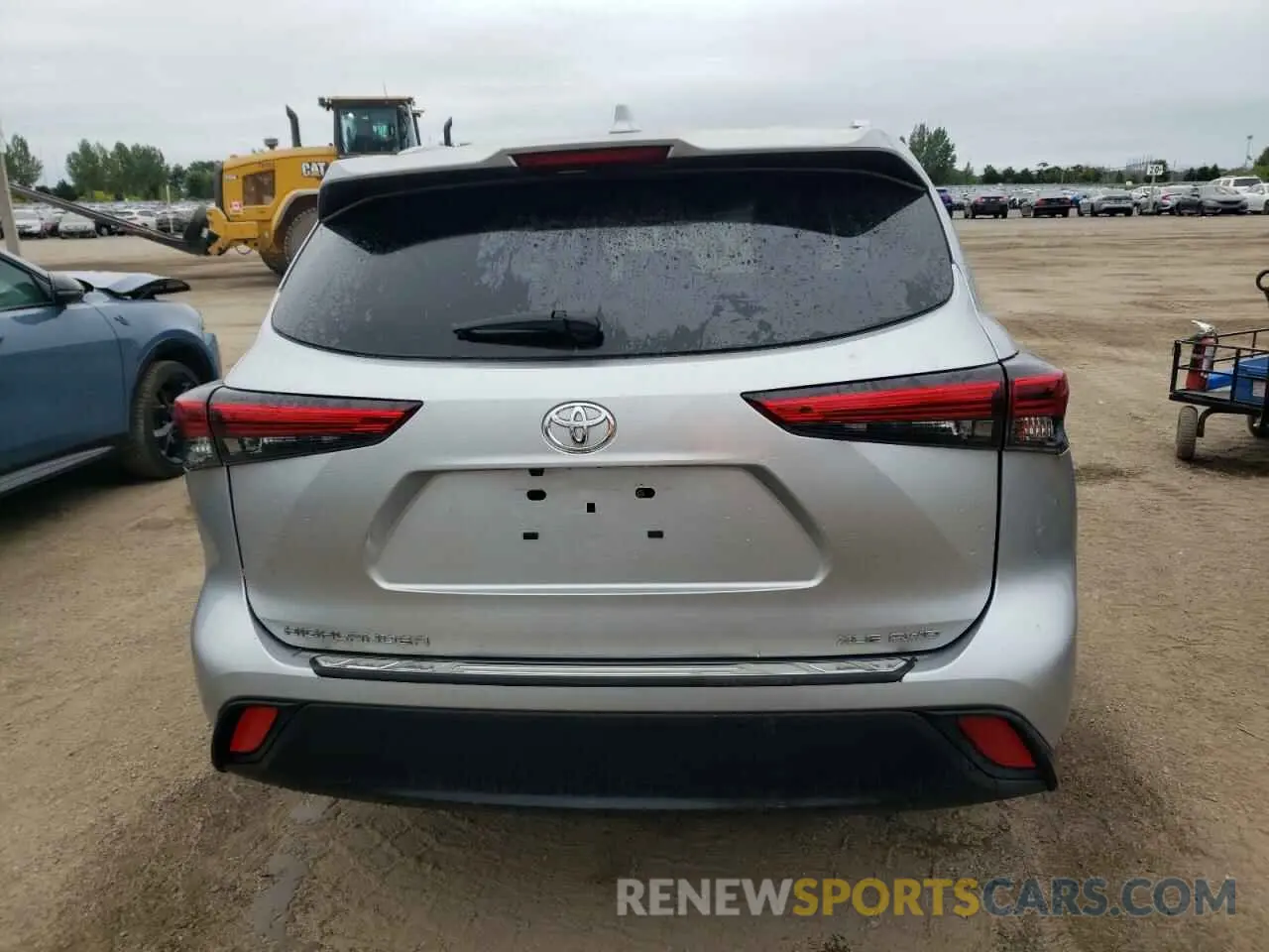 6 Photograph of a damaged car 5TDKDRBH7PS502774 TOYOTA HIGHLANDER 2023