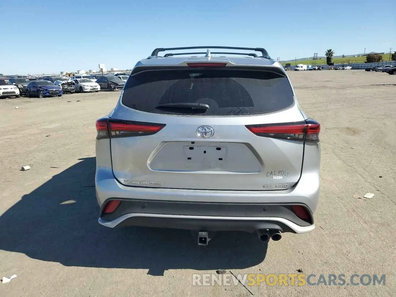 6 Photograph of a damaged car 5TDKDRBH7PS507456 TOYOTA HIGHLANDER 2023