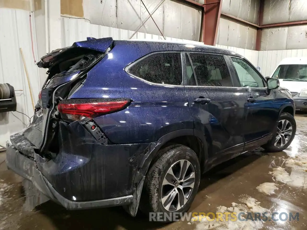 3 Photograph of a damaged car 5TDKDRBH7PS508090 TOYOTA HIGHLANDER 2023