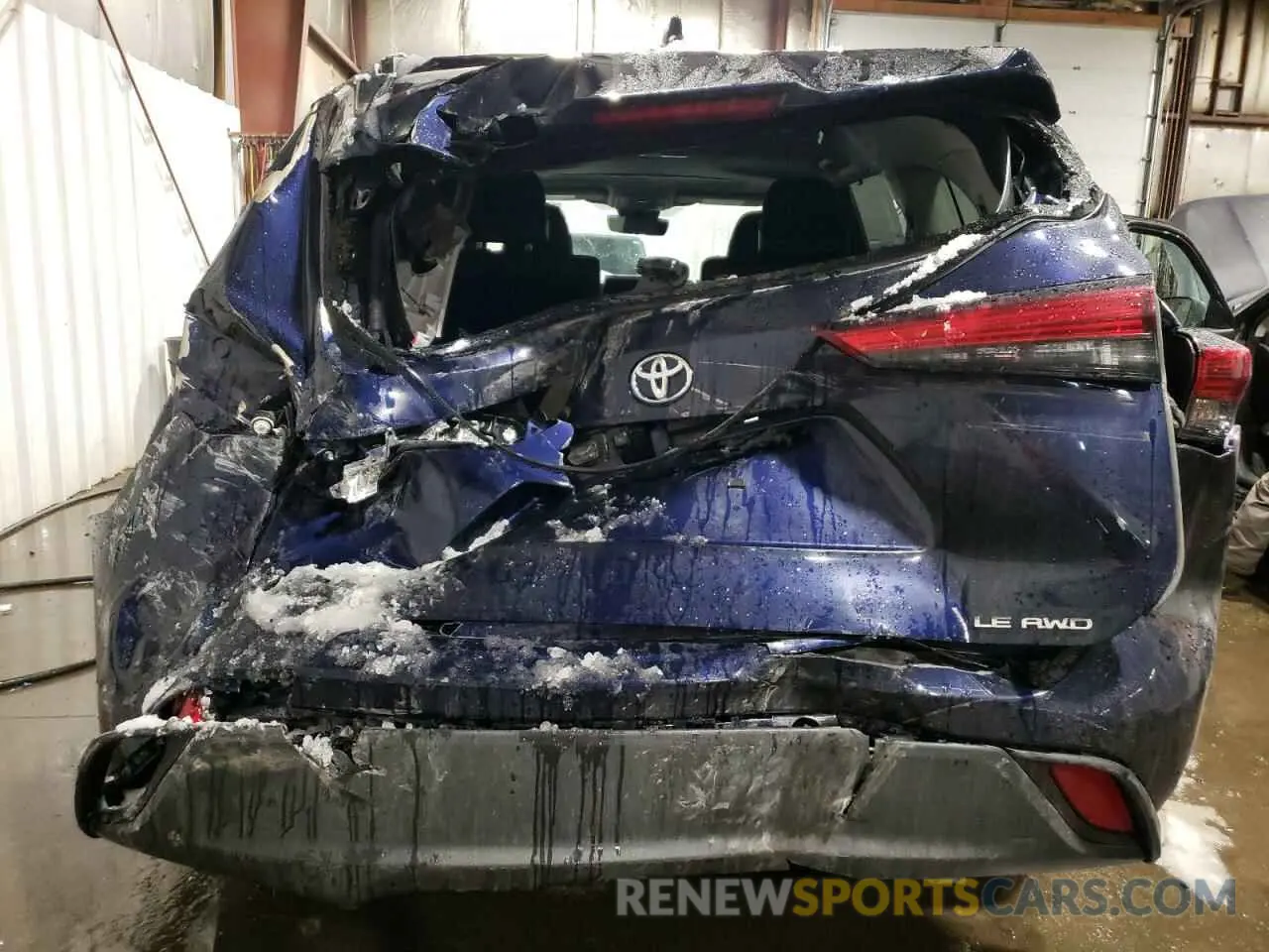 6 Photograph of a damaged car 5TDKDRBH7PS508090 TOYOTA HIGHLANDER 2023