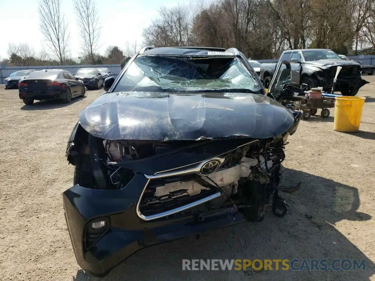 5 Photograph of a damaged car 5TDKDRBH7PS514441 TOYOTA HIGHLANDER 2023
