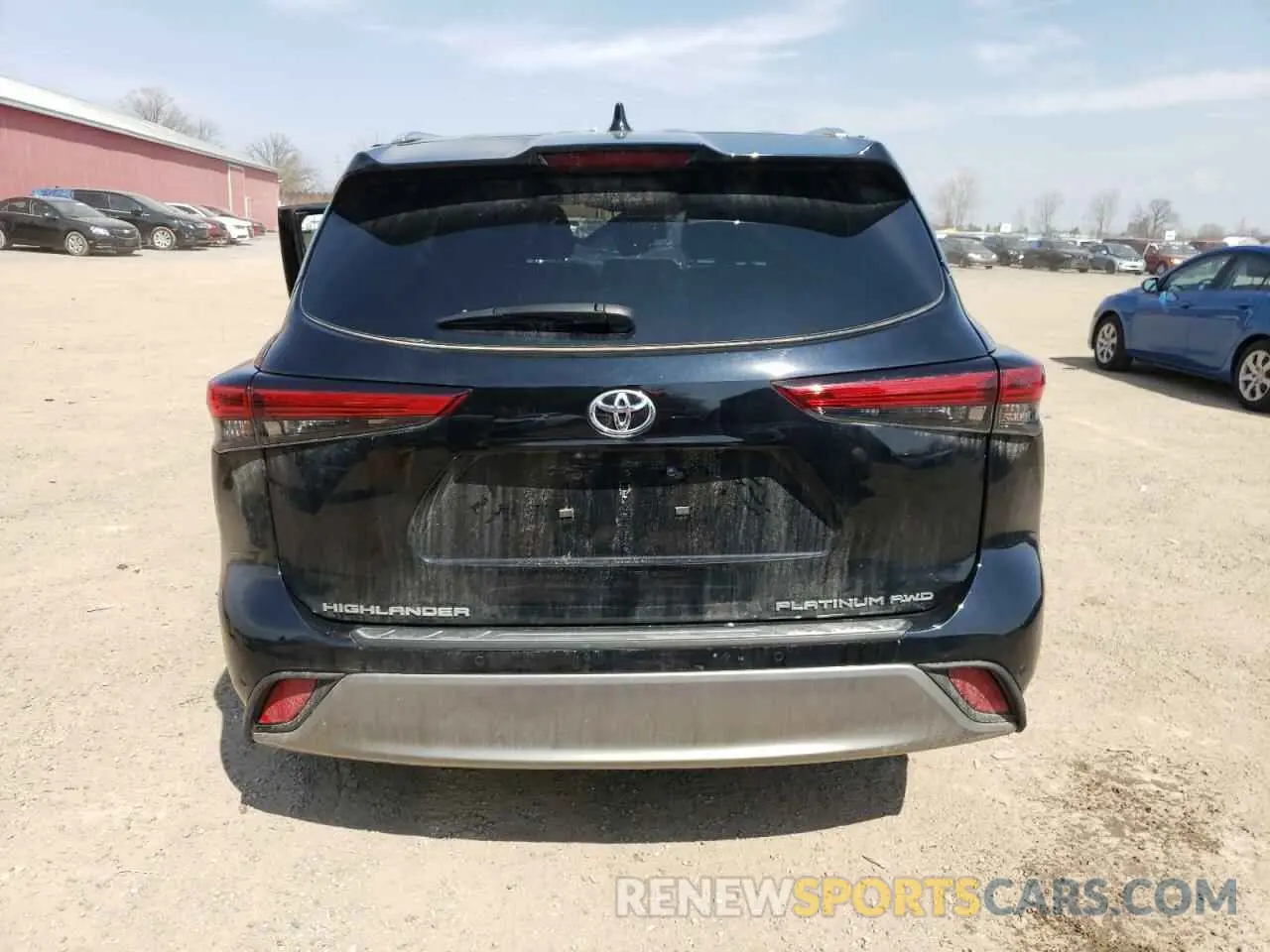 6 Photograph of a damaged car 5TDKDRBH7PS514441 TOYOTA HIGHLANDER 2023