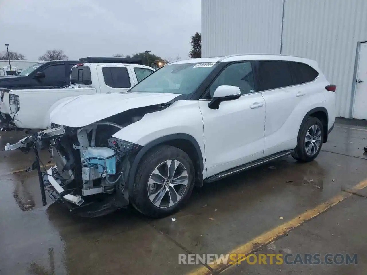 1 Photograph of a damaged car 5TDKDRBH8PS526890 TOYOTA HIGHLANDER 2023