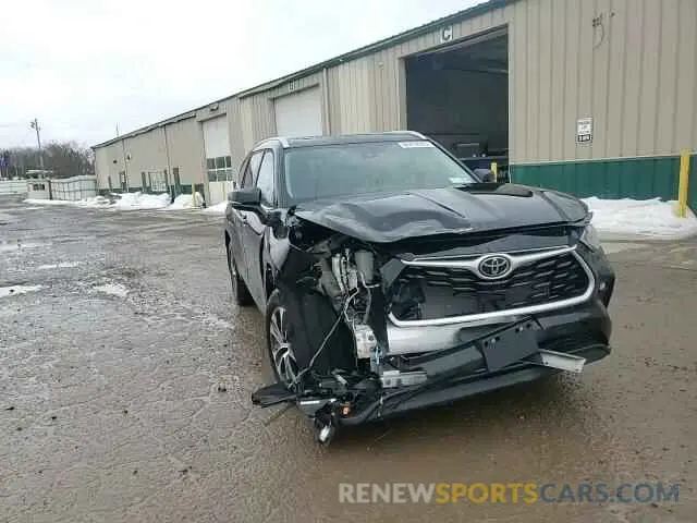 14 Photograph of a damaged car 5TDKDRBH9PS025099 TOYOTA HIGHLANDER 2023