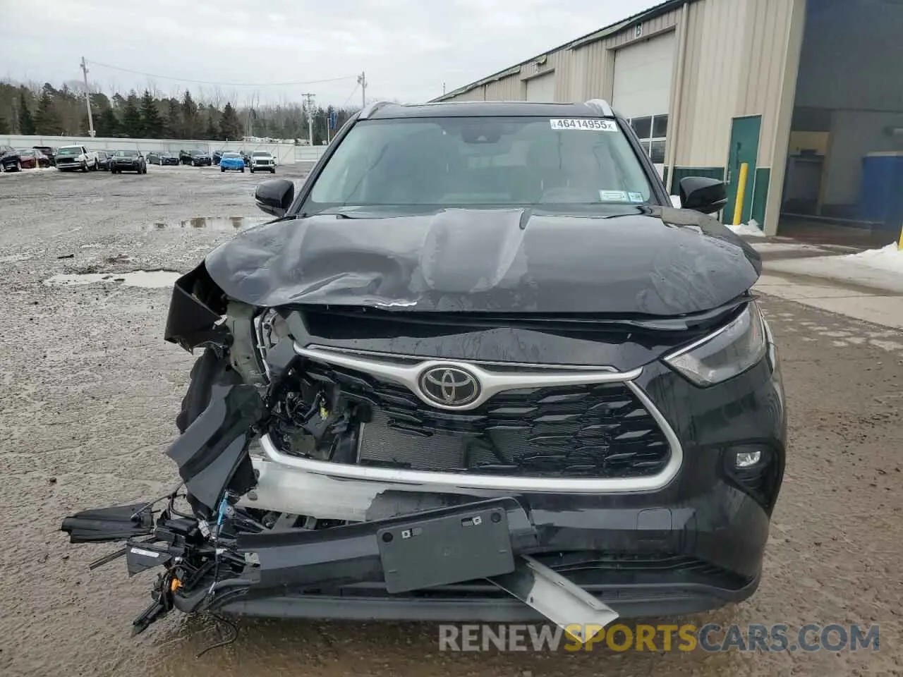 5 Photograph of a damaged car 5TDKDRBH9PS025099 TOYOTA HIGHLANDER 2023