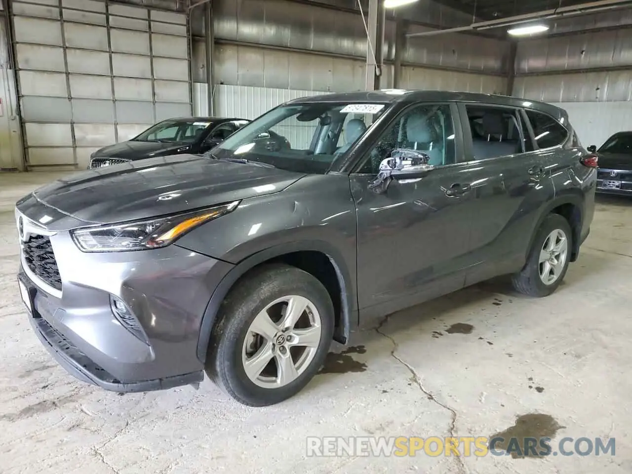 1 Photograph of a damaged car 5TDKDRBH9PS034482 TOYOTA HIGHLANDER 2023